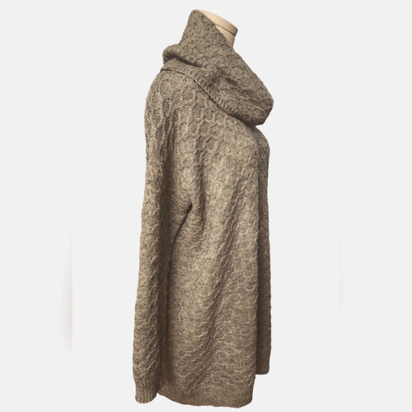 H&M Grey Oversized Cowl Neck Sweater - Picture 4 of 12